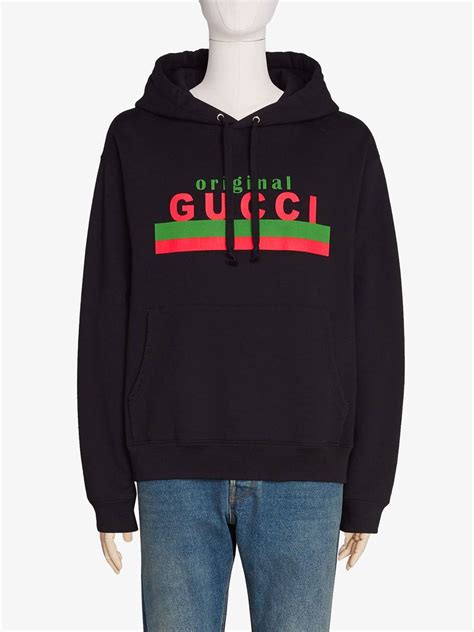 gucci printed hoodie|original gucci hoodie.